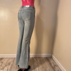 Tinseltown Hi-Rise Flare Jeans XS Light Wash